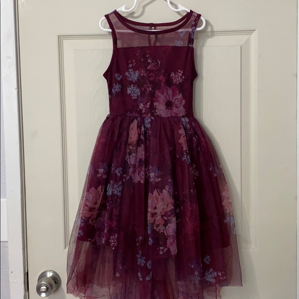 Zenzi brand burgundy dress - Size Small